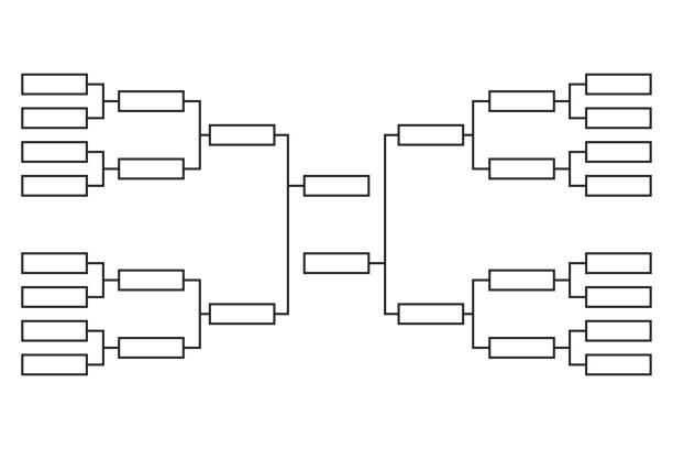 Suporte de torneio de vetor - ilustração de arte em vetor