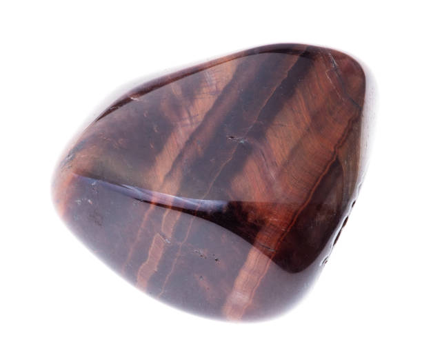 istock tumbled bull-eye (ox-eye) gemstone on white 1089782028