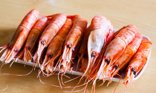 istock Food. shrimps langoustines 1089786992