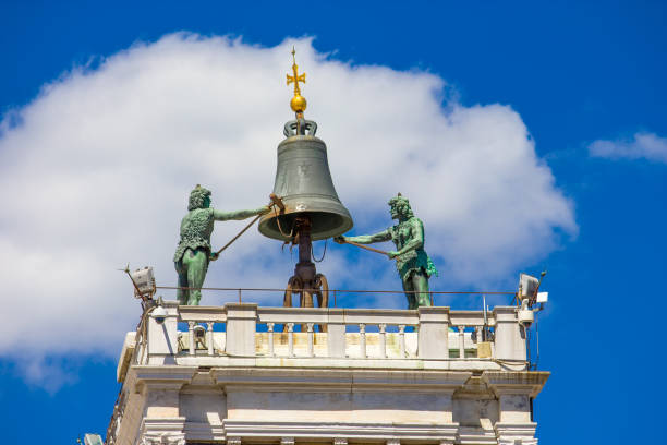 istock The Ancient clock tower called Campanile dei Mori di Venezia 1089787460