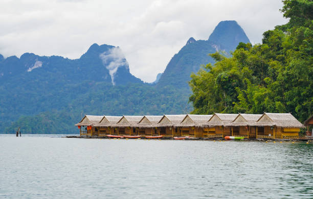 istock Floating rafts for recreation and relaxation 1089790128