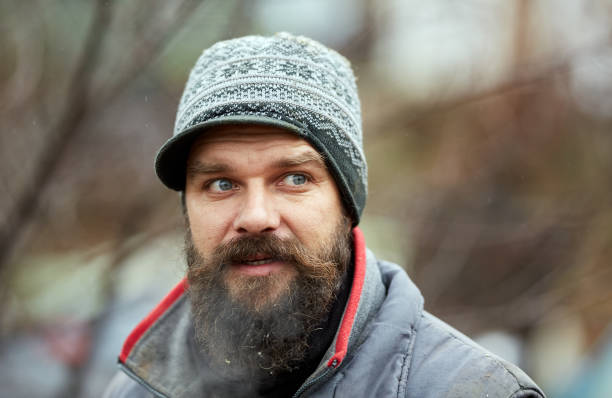 istock Closeup of a bearded farmer 1089791156