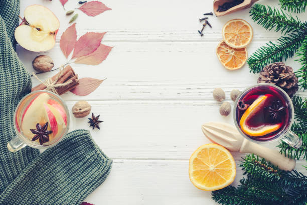 istock Autumn and Christmas mulled wine. 1089798410
