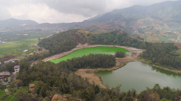 istock lake color lake at plateau dieng 1089807458