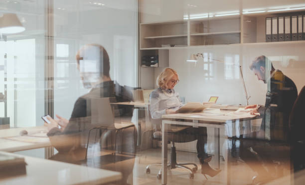 istock Business people working in the office 1089811272