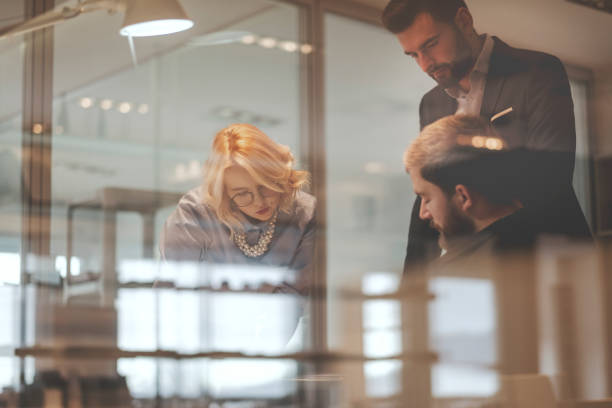 istock Business people working in the office 1089812666