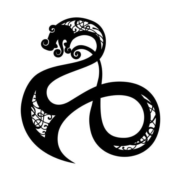 90 Celtic Dragon Tattoo Designs Illustrations & Clip Art - iStock