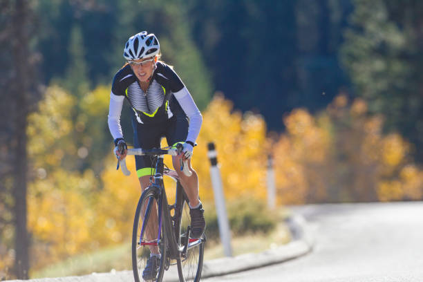 istock Road Bicycle Woman 1089819358