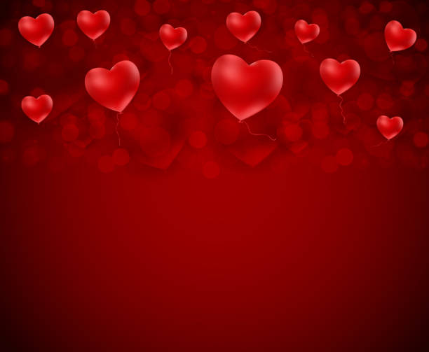 istock Valentine's Day Heart  Love and Feelings Background Design. Vector illustration 1089822768