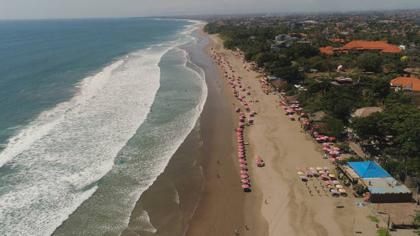 istock Aerial view beach, Bali, Kuta 1089836224