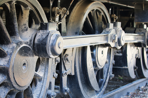 Steam train parts