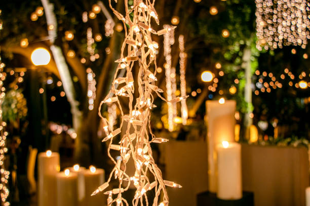 istock Christmas lights in decoration 1089845652