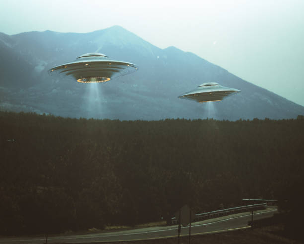 istock UFO Vintage Retro Antique 1089862418