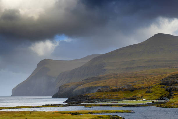 istock Soccerfield on Faroe Islands 1089865330