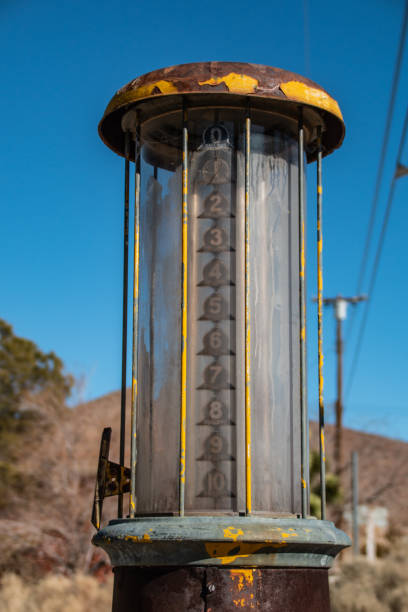 Gas Pump Glass and Numbers
