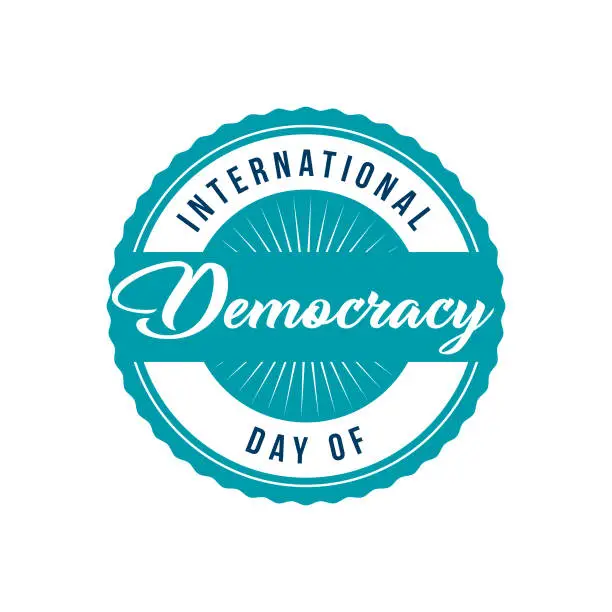 Vector illustration of International Day of Democracy