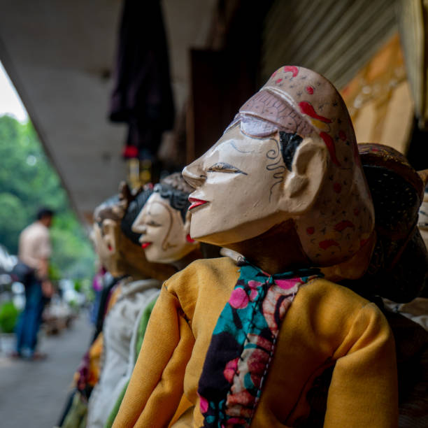 istock Wayang golek or rod puppets 1089900820