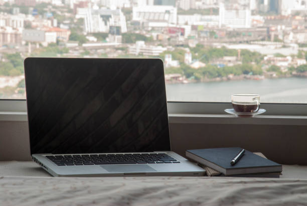 istock Relaxing work area in the bedroom 1089907800