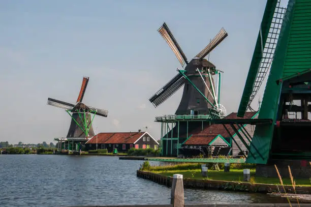 Photo of schansend windmills netherlands