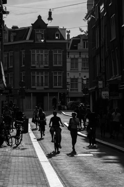 istock amsterdam street life - silhouettes 1089923876