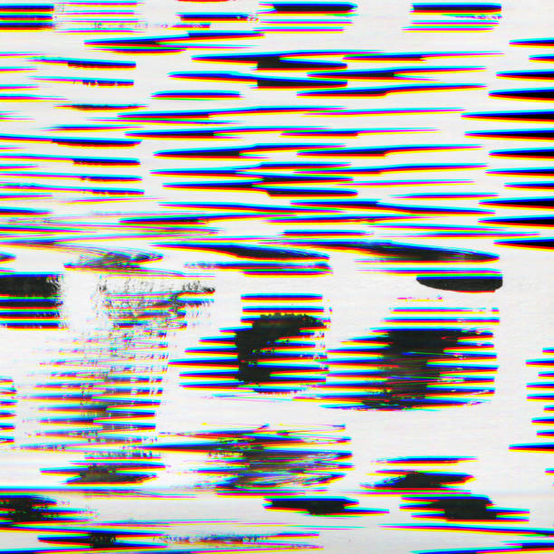 istock Abstract scanned digital pixel noise glitch background 1089930042
