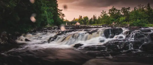 Waterfall in Sheet Harbour NS