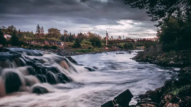 Waterfall in Sheet Harbour NS