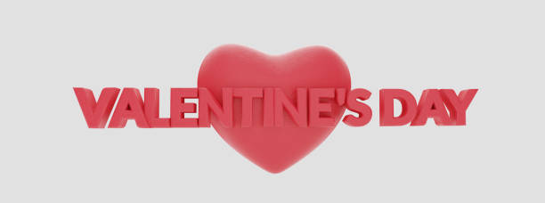 istock Valentine's Day symbol red 3d-illustration 1089938110