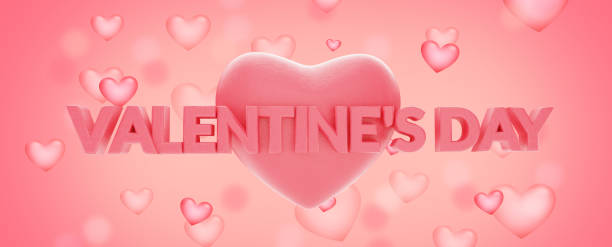 istock Valentine's Day symbol modern creative background 3d-illustration 1089938390
