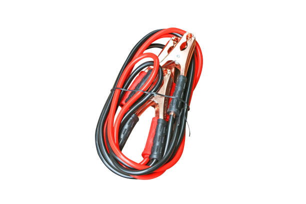 istock Set of  battery charger in car 1089938636