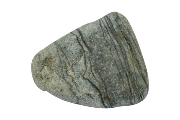 istock natural stone isolated on white background. 1089963032
