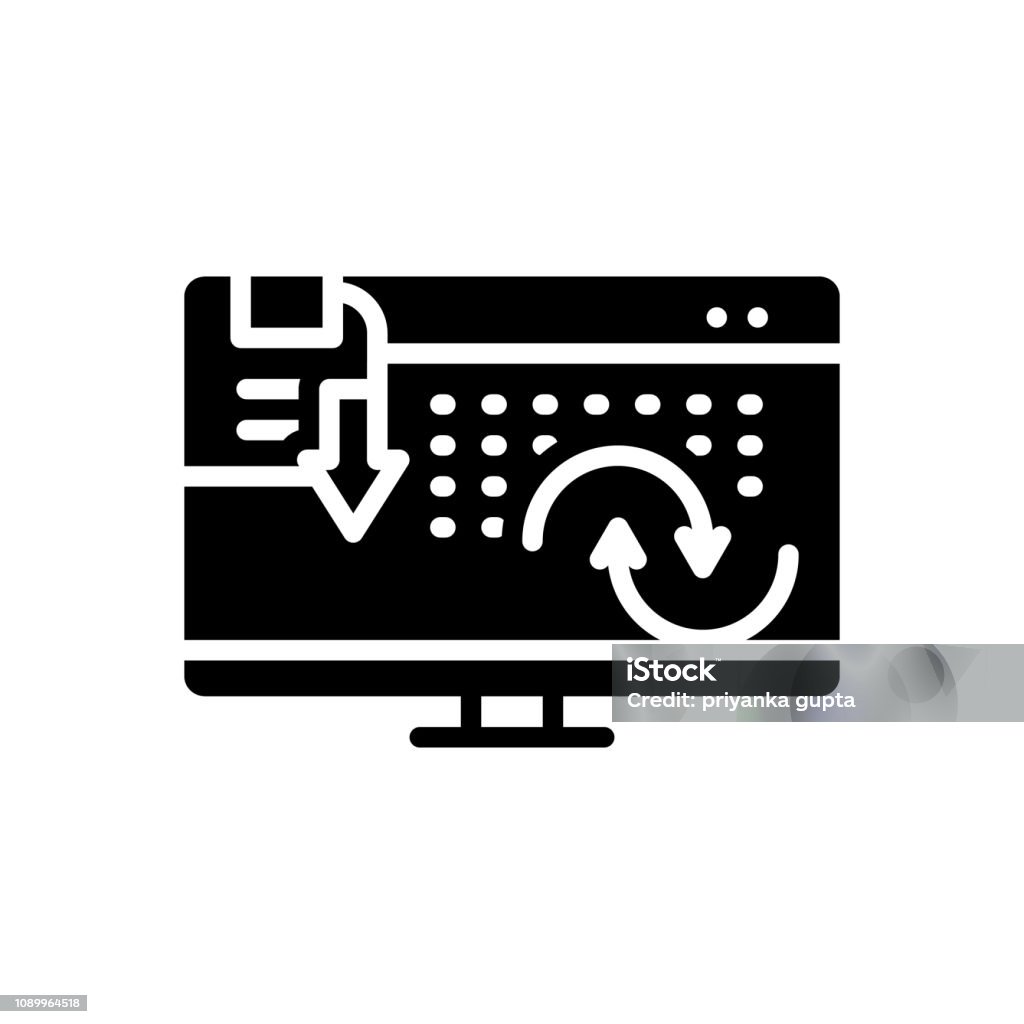 Auto Save Image Auto Save Stock Illustration - Download Image Now - Car, Icon Symbol ...