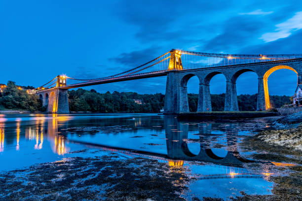 istock Menai suspension bridge in North Wales 1089969468