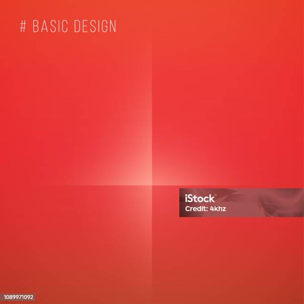 Simplistic Background Red Simple Abstract Red Background Stock Illustration - Download Image Now ...