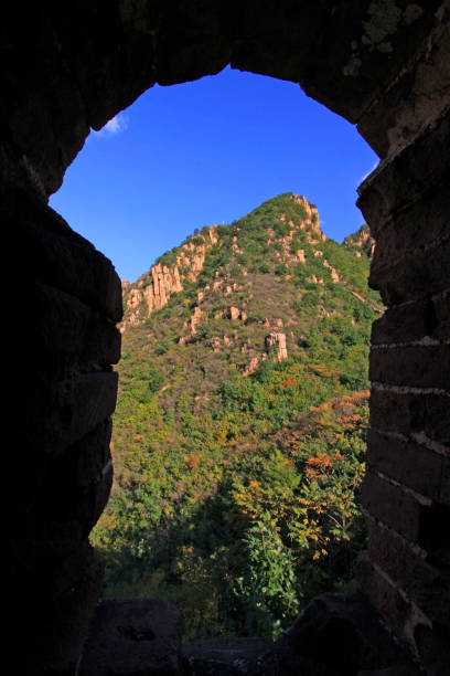 istock Great Wall of China architectural scenery 1089986784