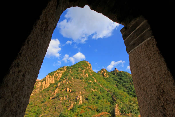 istock Great Wall of China architectural scenery 1089986796