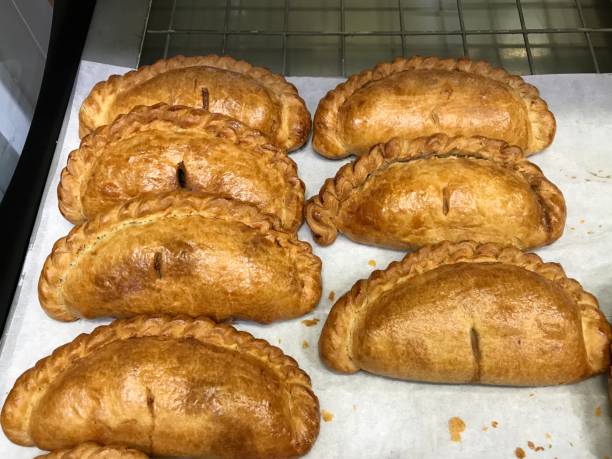 istock Cornish pasties cooking on a cooling rack 1090000374