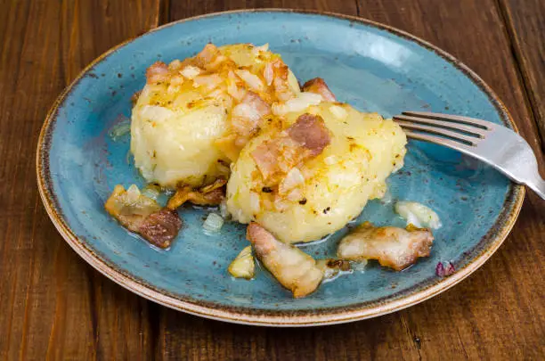 Photo of Cepelinai Potatoes with meat gravy