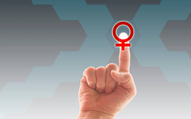 istock Touching female symbol 1090022312