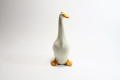 little ceramic goose