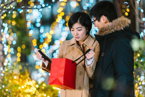 istock Boyfriend surprising his girlfriend with gift 1090029664