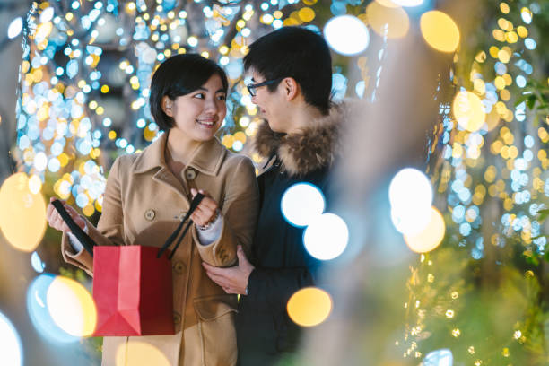 istock Boyfriend surprising his girlfriend with gift 1090029976
