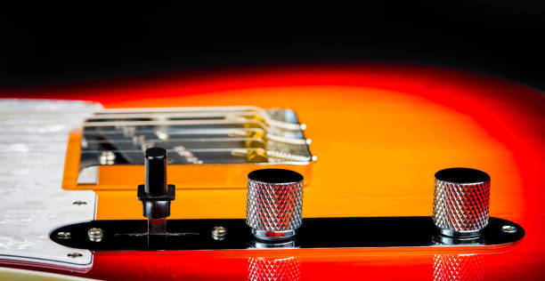 istock Close up of a electric guitar 1090032932