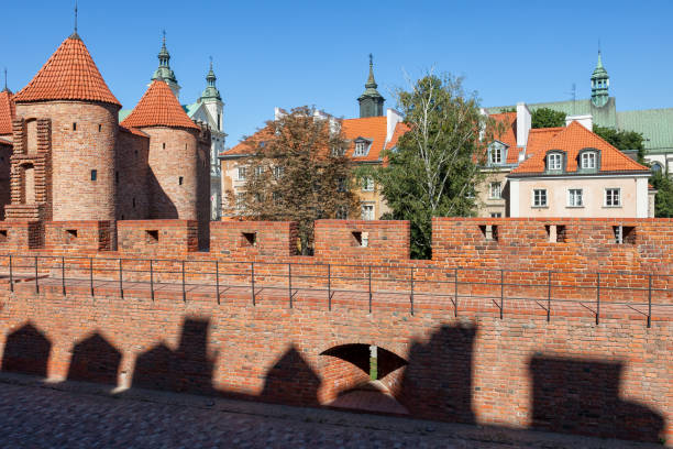 istock Warsaw Old Town and New Town 1090034280