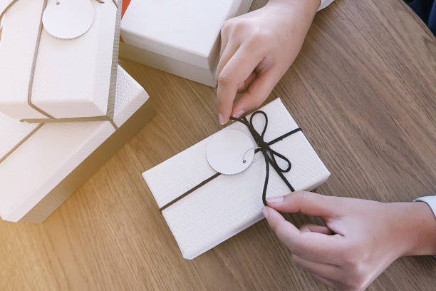 istock Valentine present. Gift box and red ribbon for romantic couple. 1090035100