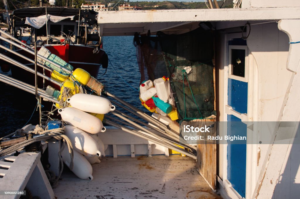 It's lucky that George Stevenson passion Interior Of Small Fishing Boat With Equipment Anchored In Greek Harbor At  Sunset Stock Photo - Download Image Now - iStock