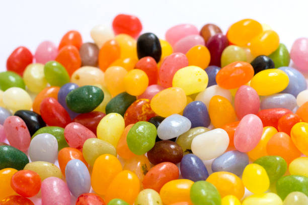 Cute and colorful gummy candy