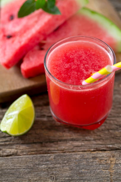 istock drink of fresh water melon with lime and mint 1090066738