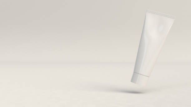 istock Blank white tube of toothpaste, cream or gel 1090068990