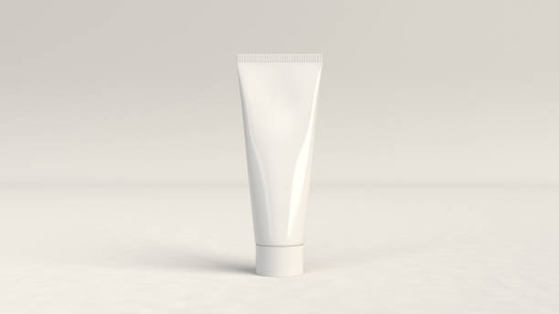 istock Blank white tube of toothpaste, cream or gel 1090069330